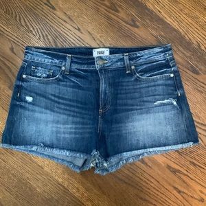 Like New Denim Shorts - PAIGE